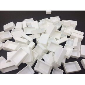 Art&Beauty White Plastic Empty Watercolor Paint Pans_48pcs Full Pans