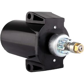RAREELECTRICAL New Starter COMPATIBLE WITH MARINER MERCURY OUTBOARD 25EL 25ELH 9.9E 9.9EH 15HP 20HP 25HP