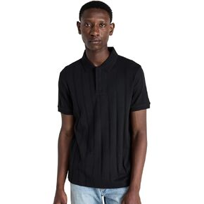 Club Monaco Men's Ribbed Polo Shirt