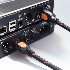NO.2 IIS Cable Oxygen-Free Copper Gold-Plated HDMI Cable Design for IIS Transmission Signal Cable Gustard Decoder DAC Headphone Amplifier AMP X16 A26 R26 0.5m in Saudi Arabia