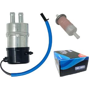 Fuel Pump W/Fuel Filter for Honda Shadow 750 (VT750) 1998-2007, Replaces Honda 16710-MBA-612, 16710-MBA-611