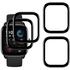 [4 Pack] Screen Protector for Amazfit GTS 4 Mini Smartwatch,HD Clear, Anti Scratch, Anti Fingerprint,Compatible with Amazfit GTS 4 Mini