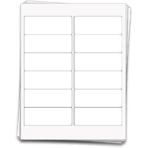 120 Printable Small Bottle Labels for 2 oz. and 4 oz. Bottles, 4 x 1.5 inches