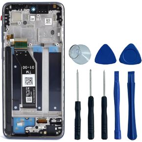 for Motorola Moto G Stylus 2023 4G XT2317-1 XT2317-2 XT2317-3 LCD Display Screen Touch Digitizer Display Assembly with Frame Replacement 6.5"
