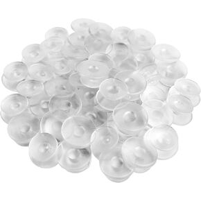 50 Pcs Buckle Plastic Button, 0.45 Inch Black Plastic Buttons for DIY Shoe Back Decoration Shoe Decoration Accessories Wristband Charms DIY Decorations