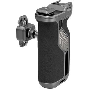 SMALLRIG Quick Release Rotating Side Handle with Integrated NATO Rail, NATO Side Handgrip for DLSR Camera Cage Kit, Left or Right Side Adjustable, HawkLock H21-4485