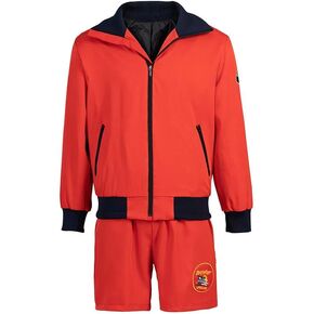 David Hasselhoff Cosplay Costume Pam and Tommy Cosplay Red Jacket Coat Shorts Full Set Halloween Outfits