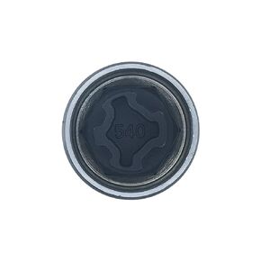Chrome Steel Wheel Lock Nut Screw Removal Key Anti-Theft Lugnut Socket Compatible for Vw Audi Volkswagen Vehicles (524)