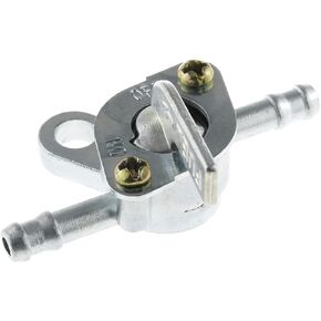 1/4Inch Fuel Tank Tap Valve DGZZI 6mm Motorcycle Scooter Fuel Tap Gas Petrol Valve Fuel Tank Switch for 50cc 70cc 90cc 100cc 110cc 125cc Scooter Pit Quad Dirt Bike Go Kart ATV Petcock On-Off Switch