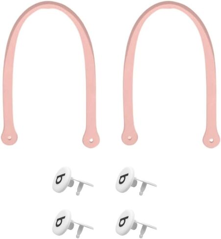 الأشرطة البديلة لحقيبة S/M Bog، مقابض بديلة مع 4 أزرار كبس بديلة لحقيبة الشاطئ المطاطية، استبدال حزام حقيبة EVA، طقم إصلاح حقيبة الشاطئ Bogg (فقاعات وردية) in Kuwait