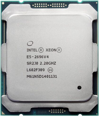 وحدة المعالجة المركزية Intel XEON E5-2696v4 / E5-2699v4 SR2J0 22-CORE 2.2 جيجا هرتز (3.6 جيجا هرتز كحد أقصى) LGA2011-3 in Saudi Arabia