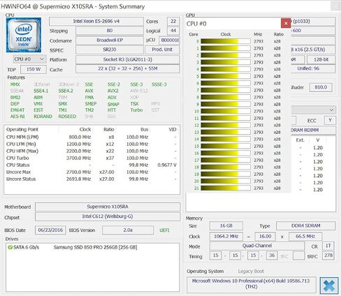 وحدة المعالجة المركزية Intel XEON E5-2696v4 / E5-2699v4 SR2J0 22-CORE 2.2 جيجا هرتز (3.6 جيجا هرتز كحد أقصى) LGA2011-3 in Saudi Arabia