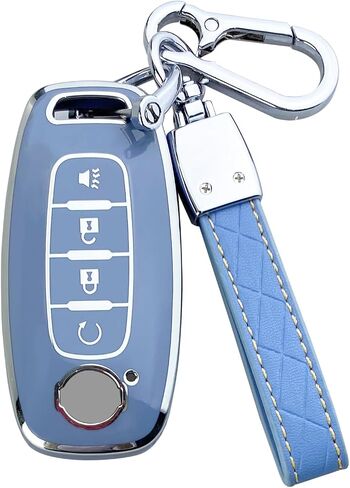 Key Fob Cover Case Compatible with Nissan Pathfinder Rogue Kicks Accessories in Saudi Arabia