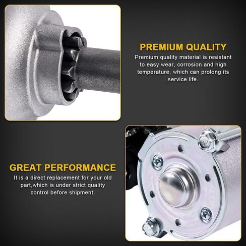 New Starter 17728، متوافق مع Honda Accord 1995-2007، Odyssey 1999-2006، Pilot 2003-2005، متوافق مع Acura CL1997-2003، TL 1999-2006، MDX 2001-2002، استبدال # 06312-P8A-5050 in Kuwait