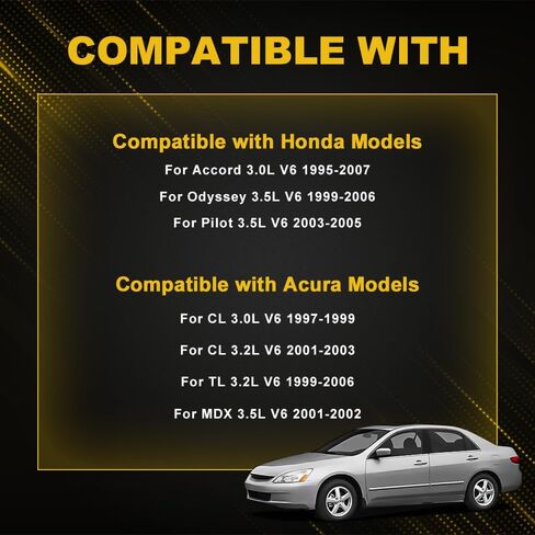 New Starter 17728، متوافق مع Honda Accord 1995-2007، Odyssey 1999-2006، Pilot 2003-2005، متوافق مع Acura CL1997-2003، TL 1999-2006، MDX 2001-2002، استبدال # 06312-P8A-5050 in Kuwait