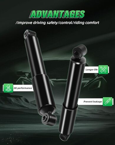 SCITOO Rear Shocks Set of 2 for Town & Country, Shocks Absorbers and Struts Fits 2008 2009 2010 for Chrysler Town & Country,2008 2009 2010 for Dodge Grand Caravan Amortiguadores in Saudi Arabia