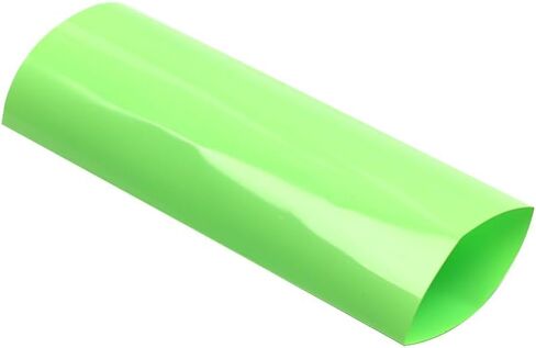 Bettomshin 50Pcs AA x1 Single Section 53mm Length Insulated Battery Heat Shrink Wrap Tubing, 23mm Width PVC DIY Battery Pack Shrink Wrap Bags Kit Green in Saudi Arabia