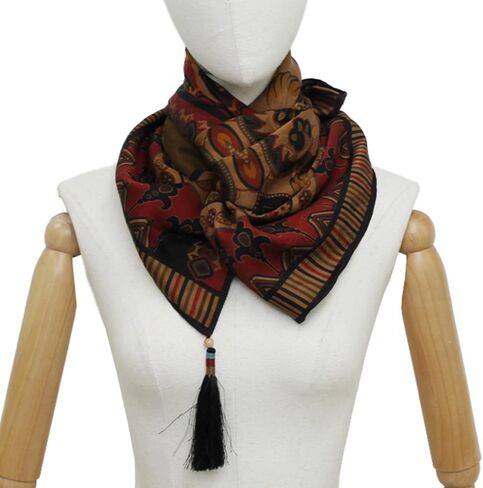 DANA XU Fragrant Cloud Yarn Silk Scarf 42 * 42 inches Large Square Lightweight Shawl & Wraps For Women in Saudi Arabia