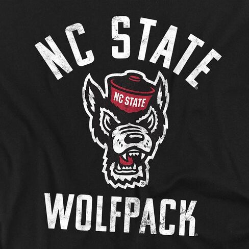 Official Ncsu Wolfpack Logo Unisex Adult T Shirt in Kuwait
