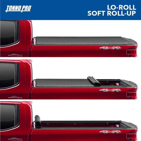 تونو برو لو رول، غطاء تونيو لسرير الشاحنة الناعم القابل للطي | LR-3035 | يناسب 2008 - 2016 Ford F-250/350/450 Super Duty مقاس 6 أقدام و10 بوصات (81.8 بوصة) in Saudi Arabia