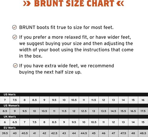 BRUNT The Marin 8 بوصة (Comp Toe)، بني (للرجال 7) in Kuwait