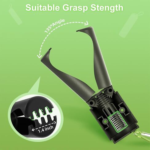 Small Dog Pooper Scooper with Bag Attachment, Portable Pet Poop Scooper for Dogs, Outdoor Poop Scooper for Small Pets (Black) in Saudi Arabia
