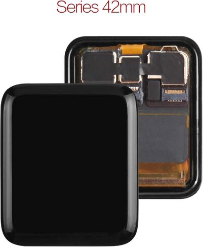 For Apple Watch Series 2 LCD Screen Replacement A1757/A1758 LCD Display Touch Matrix Digitizer S2 38mm / 42mm Sport / Sapphire Pantalla Assembly Repair Parts Kit with Free Tools + Protecot Film in Saudi Arabia