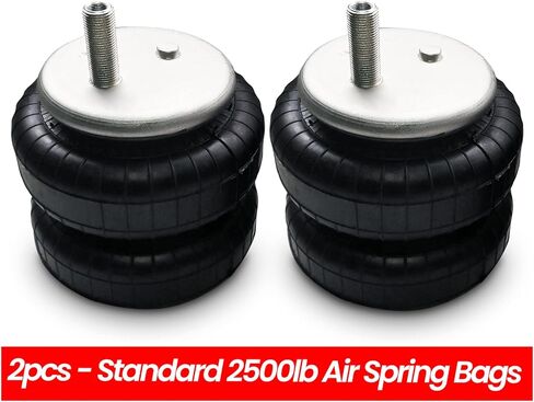 مجموعات تعليق أكياس الهواء الزنبركية VIGOR المتوافقة مع نوابض مساعد الهواء الخلفي Toyota Tundra 2WD و4WD 2007-2021 W217602445، سعة تصل إلى 5000 رطل من قدرة تسوية الحمل in Kuwait