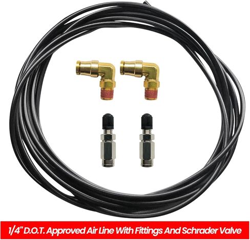 مجموعات تعليق أكياس الهواء الزنبركية VIGOR المتوافقة مع نوابض مساعد الهواء الخلفي Toyota Tundra 2WD و4WD 2007-2021 W217602445، سعة تصل إلى 5000 رطل من قدرة تسوية الحمل in Kuwait