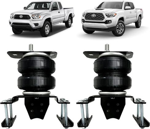 مجموعات تعليق أكياس الهواء الزنبركية VIGOR المتوافقة مع نوابض مساعد الهواء الخلفي Toyota Tundra 2WD و4WD 2007-2021 W217602445، سعة تصل إلى 5000 رطل من قدرة تسوية الحمل in Kuwait