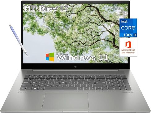 2020 New HP 17-by3063st 17.3" HD+ Display Notebook, Intel i3-1005G1, 8GB Memory, 128GB SSD + 1TB Hard Drive, Windows 10, Silver in Saudi Arabia