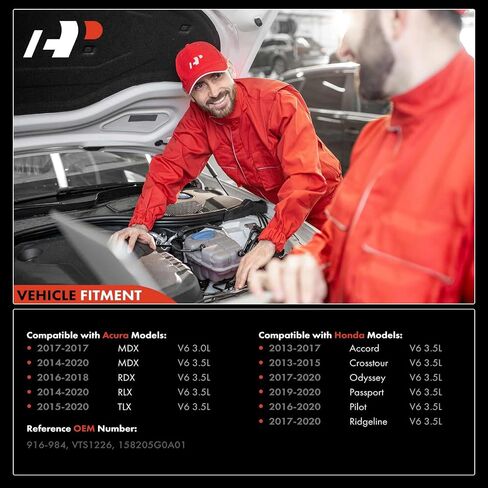 A-Premium Engine Variable Valve Timing (VVT) Solenoid Compatible with Honda Accord, Odyssey, Passport, Pilot, Ridgeline, Crosstour & Acura RLX, TLX, RDX, MDX, Replace# 158205G0A01 in Saudi Arabia