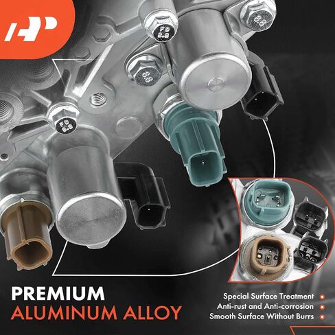 A-Premium Engine Variable Valve Timing (VVT) Solenoid Compatible with Honda Accord, Odyssey, Passport, Pilot, Ridgeline, Crosstour & Acura RLX, TLX, RDX, MDX, Replace# 158205G0A01 in Saudi Arabia
