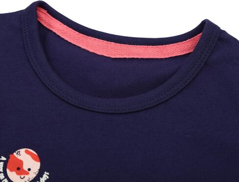 Girls Dress A-Line Dress for Toddler Kids Baby with Crewneck 100% Cotton Causal Playwear Cute Outifit in Saudi Arabia
