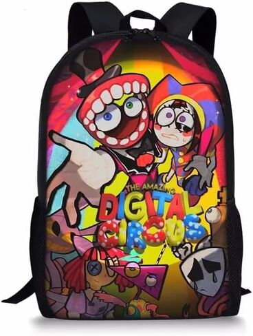 Cute Backpack Cartoon Backpack Set School Bag With Lunch Box Pencil Case For Teen(3 In 1) 17 In in Saudi Arabia