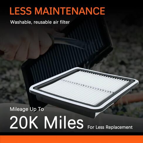 فلتر هواء، (CA9997) فلتر هواء المحرك متوافق مع سوبارو امبريزا (2008-2016)، ليجاسي (2005-2019)، أوت باك (2005-2019)، WRX (2015-2021)، فورستر (2009-2018)، تريبيكا (2008) -2014) in Kuwait