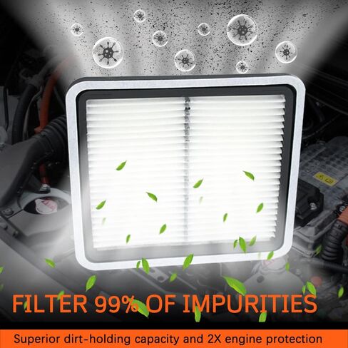 فلتر هواء، (CA9997) فلتر هواء المحرك متوافق مع سوبارو امبريزا (2008-2016)، ليجاسي (2005-2019)، أوت باك (2005-2019)، WRX (2015-2021)، فورستر (2009-2018)، تريبيكا (2008) -2014) in Kuwait