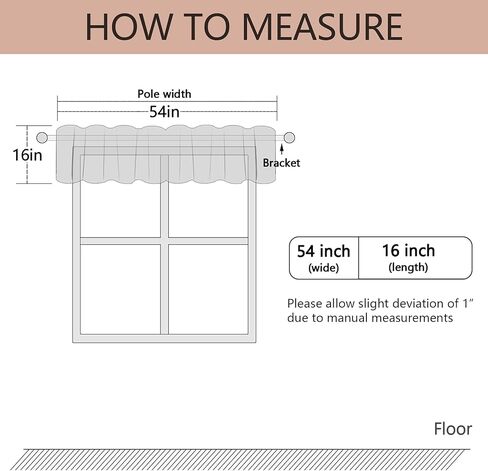 MRTREES ستارة شفافة بيضاء بطول 40.64 سم لغرفة النوم، ستائر من الكتان المزخرف بأوراق شجر مطبوعة لغرفة المعيشة، لوحات ستائر مطبوعة، معالجة نافذة الجيب، لوحة واحدة in Kuwait