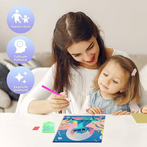gilqso Stitch 5D Diamond Painting Kits with Frame,Stitch Crystal Art Diamond Painting,Stitch Gem Painting,Gem Gem Art Kit for Gift Home Wall 7x7 Inch in Saudi Arabia