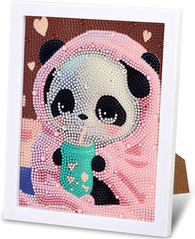 gilqso Stitch 5D Diamond Painting Kits with Frame,Stitch Crystal Art Diamond Painting,Stitch Gem Painting,Gem Gem Art Kit for Gift Home Wall 7x7 Inch in Saudi Arabia
