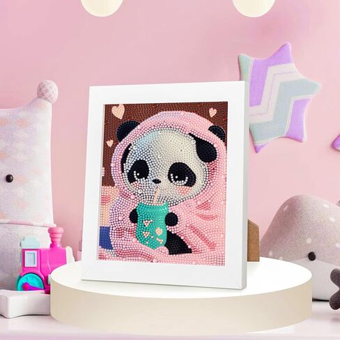 gilqso Stitch 5D Diamond Painting Kits with Frame,Stitch Crystal Art Diamond Painting,Stitch Gem Painting,Gem Gem Art Kit for Gift Home Wall 7x7 Inch in Saudi Arabia