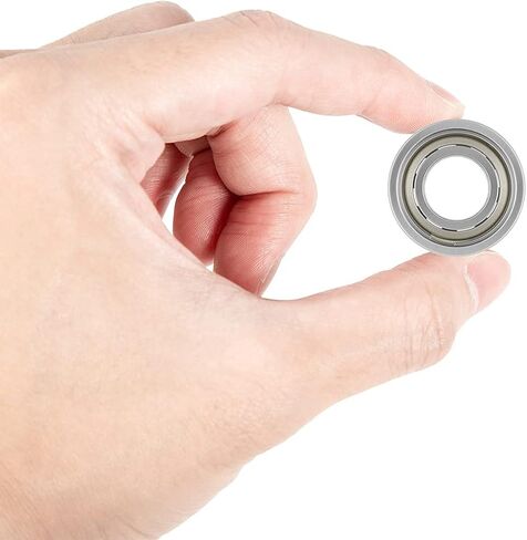 محامل كروية 687zz 7 مم × 14 مم × 5 مم مزدوجة الحماية 687-2Z محامل كروية ذات أخدود عميق لجزازة العشب، وعربات اليد، والعربات، والشاحنات اليدوية، وألواح التزلج، والزلاجات المضمنة، وما إلى ذلك (20 قطعة) in Kuwait