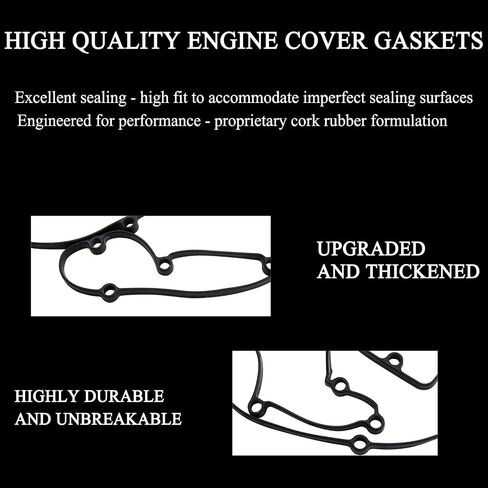 Valve Cover Gasket Set 22441-26801 Fit for Hyundai Accent Kia Rio 1.6L 2006 2007 2008 2009 2010 2011 OEM#2244126801 in Saudi Arabia