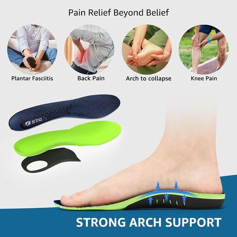 STQ Slip ins Mens Orthopedic Shoes Hands Free Slip on Walking Shoes for Plantar Fasciitis in Saudi Arabia
