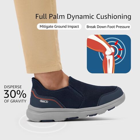 STQ Slip ins Mens Orthopedic Shoes Hands Free Slip on Walking Shoes for Plantar Fasciitis in Saudi Arabia