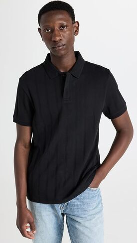 Club Monaco Men's Ribbed Polo Shirt in Saudi Arabia