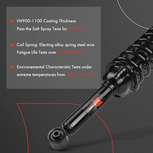 A-Premium Front Pair (2) Complete Strut & Coil Spring Assembly Compatible with Honda CR-V 1997 1998 1999 2000 L4 2.0L, Driver and Passenger Side in Saudi Arabia