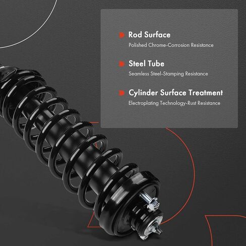 A-Premium Front Pair (2) Complete Strut & Coil Spring Assembly Compatible with Honda CR-V 1997 1998 1999 2000 L4 2.0L, Driver and Passenger Side in Saudi Arabia