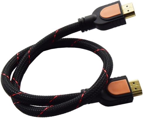 NO.2 كابل IIS تصميم كابل HDMI نحاسي مطلي بالذهب خالي من الأكسجين لكابل إشارة نقل IIS، مضخم صوت Gustard Decoder DAC AMP X16 A26 R26 0.5 متر in Saudi Arabia