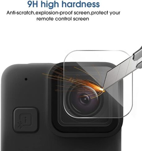 3 قطعة من الزجاج المقسى لـ GoPro Hero 11 Mini شفاف GoPro عدسة الكاميرا فيلم المضادة للخدش طبقة رقيقة واقية لـ GoPro Hero11 Mini in Kuwait